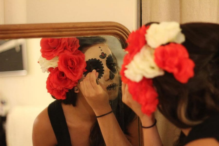 Halloween con Karen / Carolina (16 fotos)
